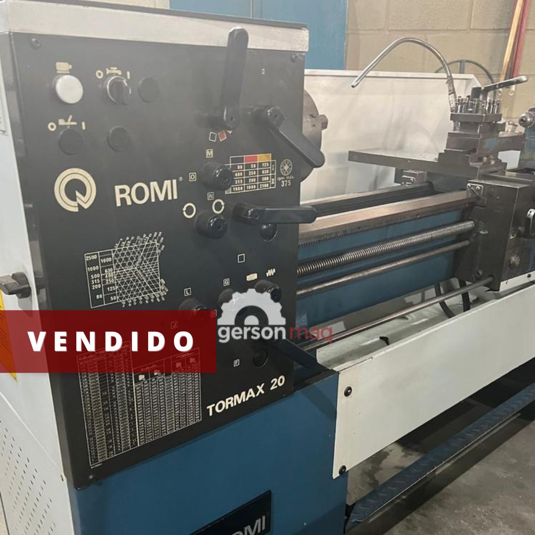 TORNO MECANICO ROMI TORMAX 20